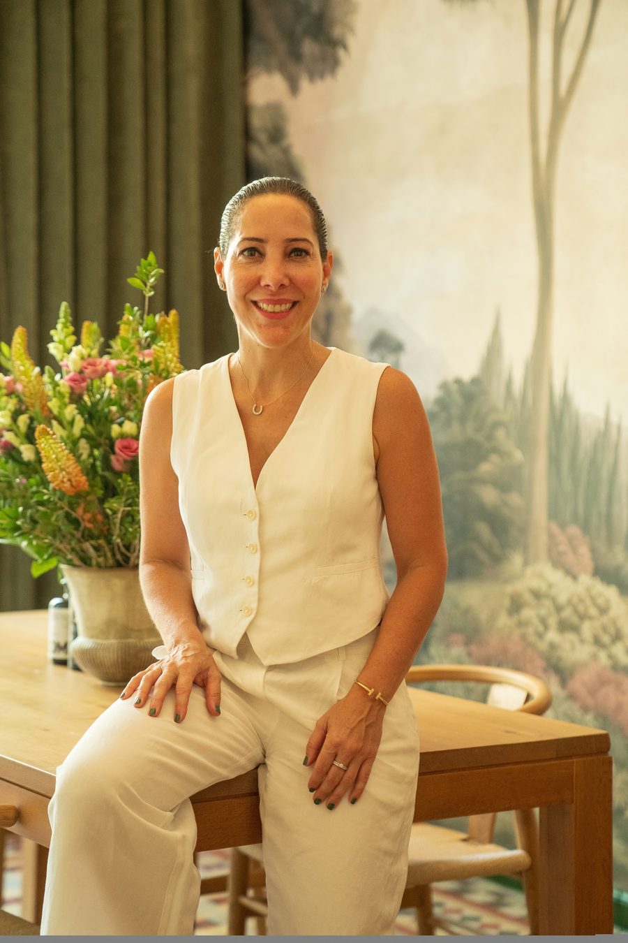 Carolina Lima, certified olive oil sommelier and founder of Olive Passion